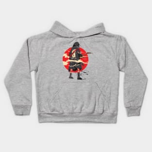 Man With Guitar Kids Hoodie